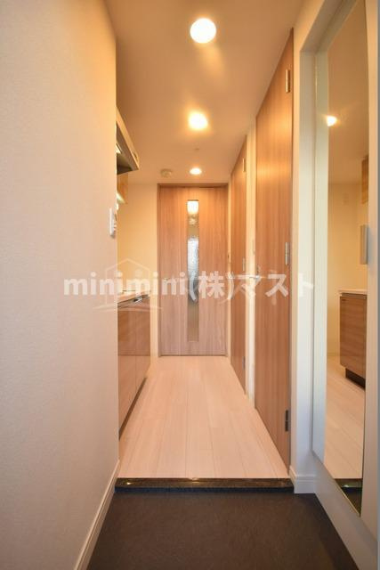 プレサンス梅田の玄関