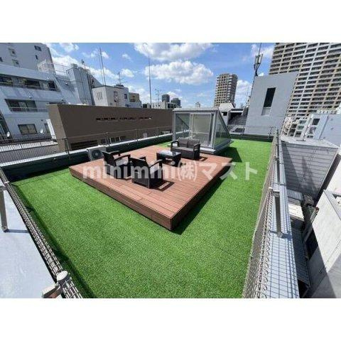 ADW Residence 谷町四丁目(旧アプリコ)のその他|ルーフテラス