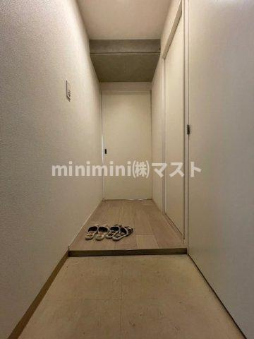 天満アパートメントの玄関