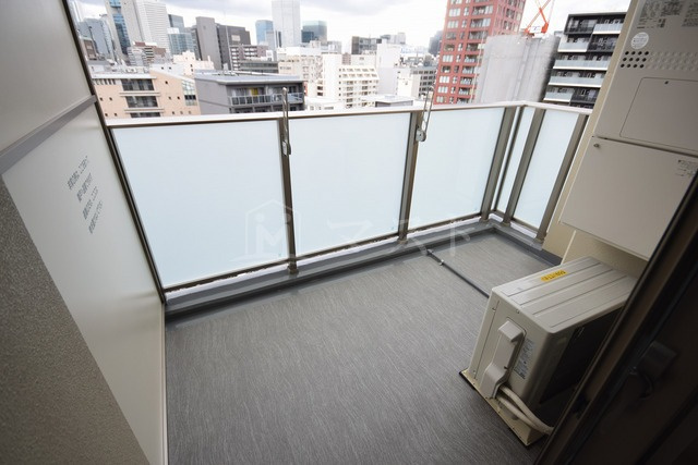 アーバネックス西天満のバルコニー