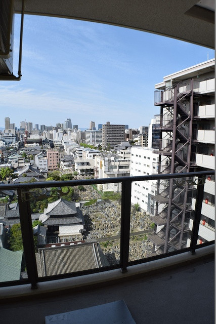 クローバー・ビュー上本町のバルコニー|他号室参考写真