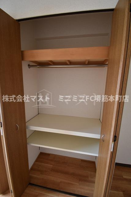 天満リバーサイドプラザの収納