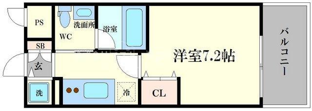 セイワパレス玉造の間取り