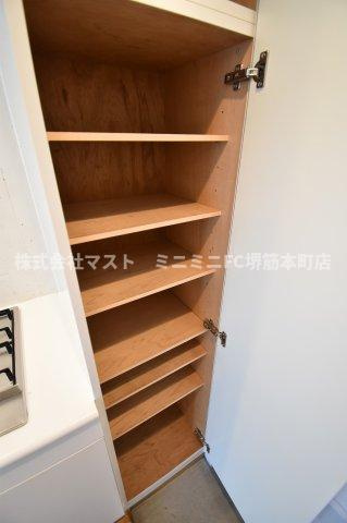 シーズアパートメント中之島の収納