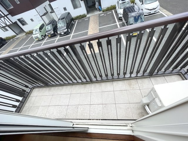 シャーメゾン藤のバルコニー