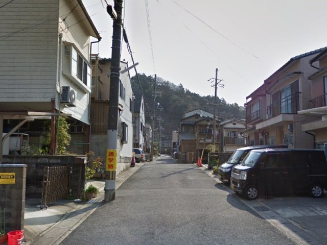【前面道路含む現地写真】 | 山科区四ノ宮行者谷　中古戸建