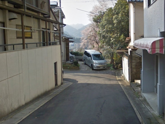 【前面道路含む現地写真】 | 山科区四ノ宮行者谷　中古戸建
