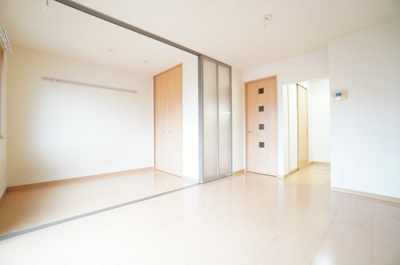 【居間・リビング】 | ヴェルドミールⅡ | ※同物件・反転タイプの写真です。