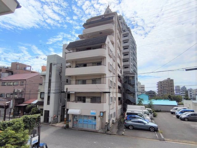 神戸シティハイツの外観|外観は落ち着いています