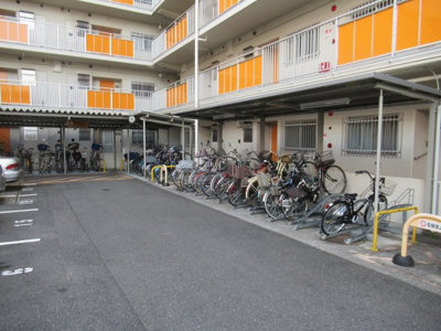 【その他共用部分】 | 小阪ハイライフ（河内小阪賃貸） | 駐輪場です