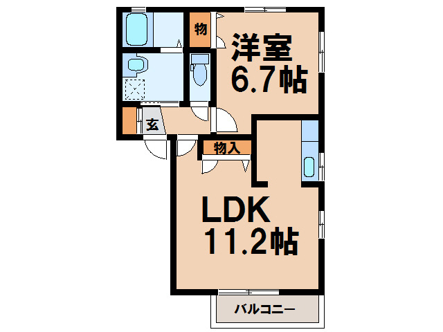 【間取り】 | シャトーYOKOTA