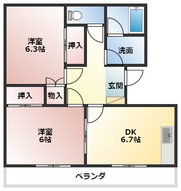 【間取り】 | COTE DE ORANGE