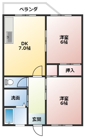 【間取り】 | MGM　NAKANOSHIMA