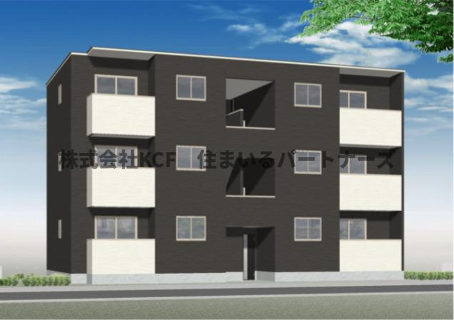 ユーズフォレシア小頭町の外観|2021年10月完成予定です。
