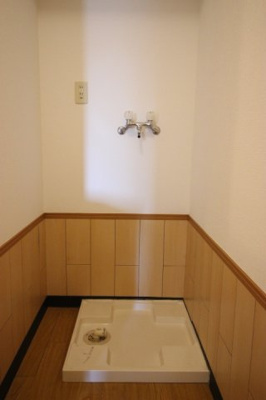 【設備】 | ディアコートつくば | 室内洗濯機置場