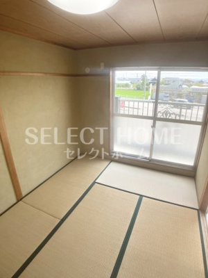 【寝室】 | メゾンヤマダ | 開放的な寝室です