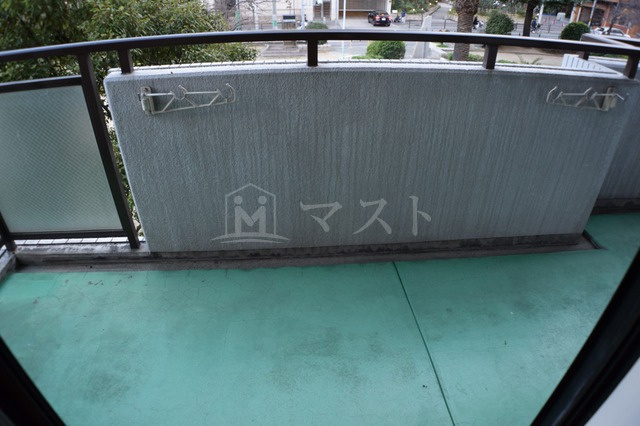 サンフラッツ東平のバルコニー