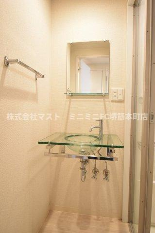 シティヒルズ安堂寺の洗面所