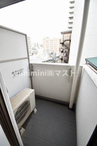 セレニテ上町台のバルコニー