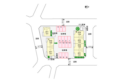 【区画図】 | ショコラⅢ