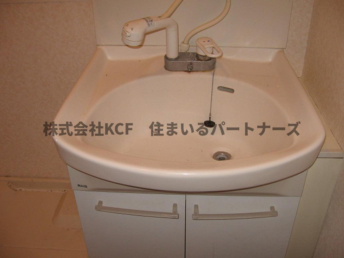 ブルーツリーアンの洗面所|ゆったりとスペースのある洗面所