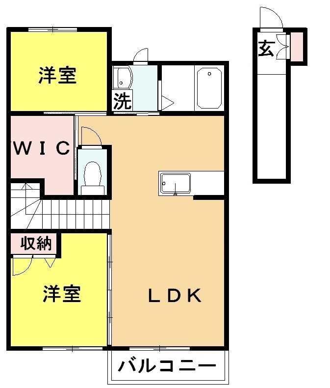 メゾンルミエールの間取り