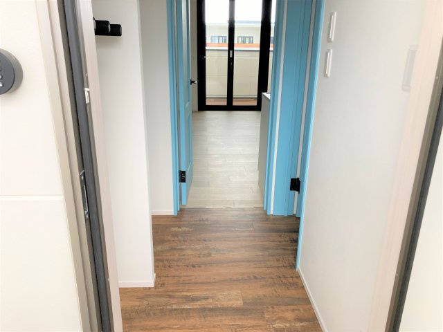 PARASOL　APARTMENT　A棟の玄関