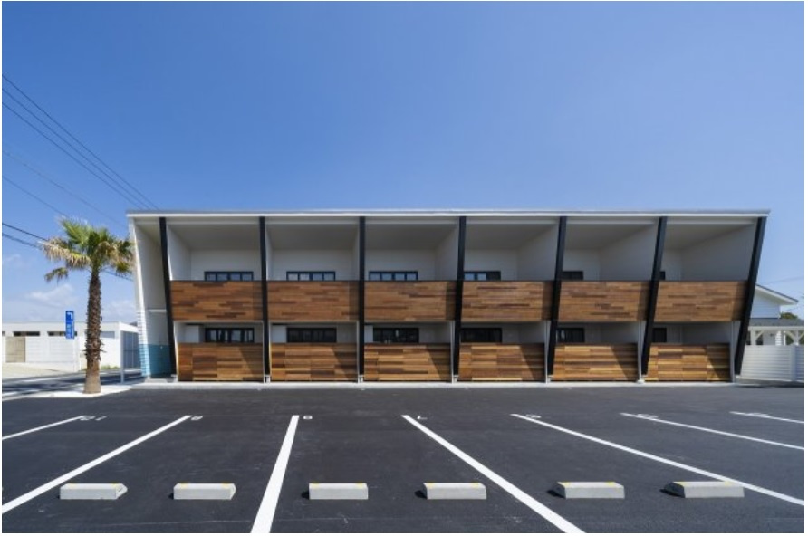 PARASOL　APARTMENT　A棟の外観