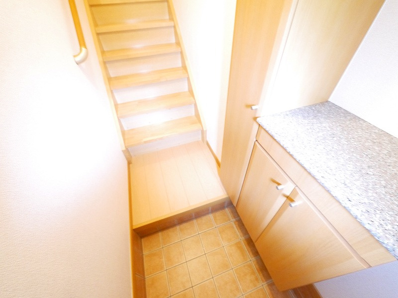 エクセルコートBの玄関|きれいな玄関です