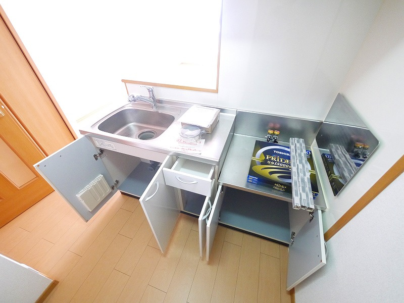 エクセルコートBのキッチン|キッチン収納です