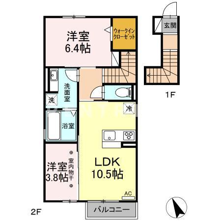 ウィスタリアの間取り