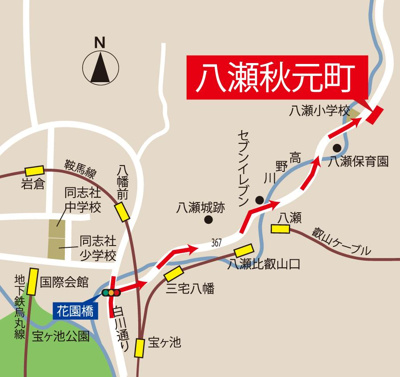 【地図】 | 八瀬秋元町　新築戸建☆2021年11月完成予定☆