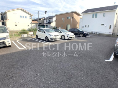 【駐車場】 | ウッドイン舳越 | 駐車スペースもあります