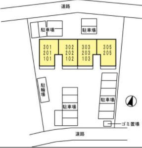 【駐車場】 | ソフィス蛍田 | ソフィス蛍田の駐車場です。