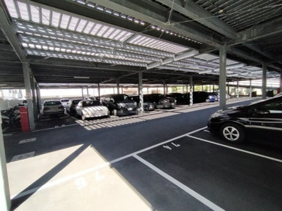 【駐車場】 | シティハイツ森小路1号棟 | マンション敷地内にある駐車場です。