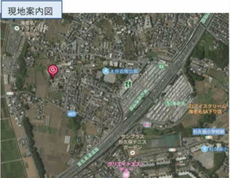 【地図】 | 海老名市大谷南　調整区域　売地