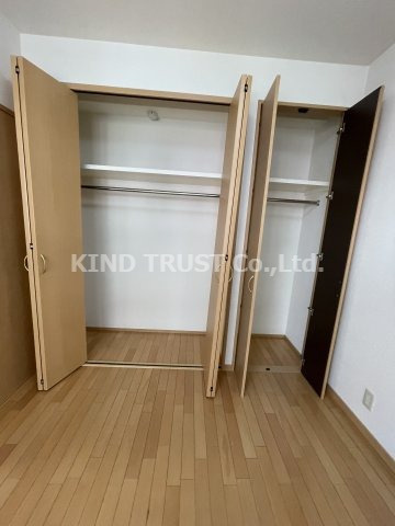 ラ・メゾンさくらの収納|大きなスペースがあり、収納には困りません