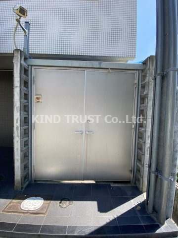 ラ・メゾンさくらのその他共用部分|敷地内ごみ置き場です