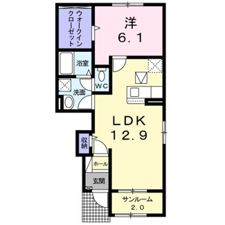 【間取り】 | ブリーゼⅣ