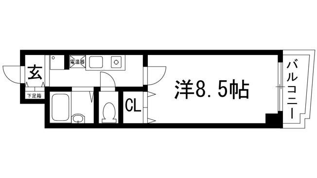 【間取り】 | シャンブル甲東園