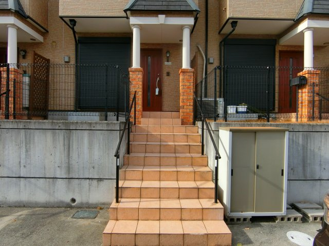 ラ・アズールのエントランス