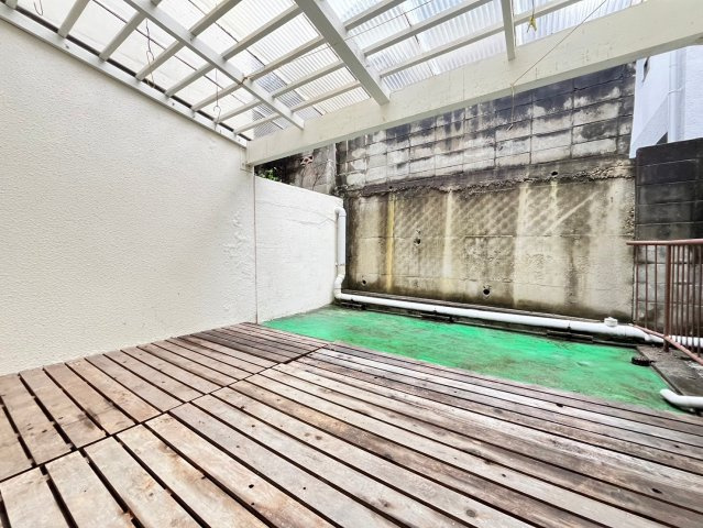 リバティ千代が丘のバルコニー