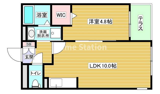【間取り】 | グランドゥール大開 | ※小屋裏収納あり！