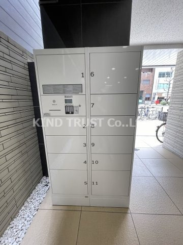 サクシード南森町のその他共用部分|宅配ボックスです