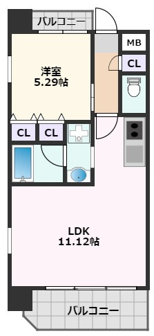 【間取り】 | プレジオ吹田