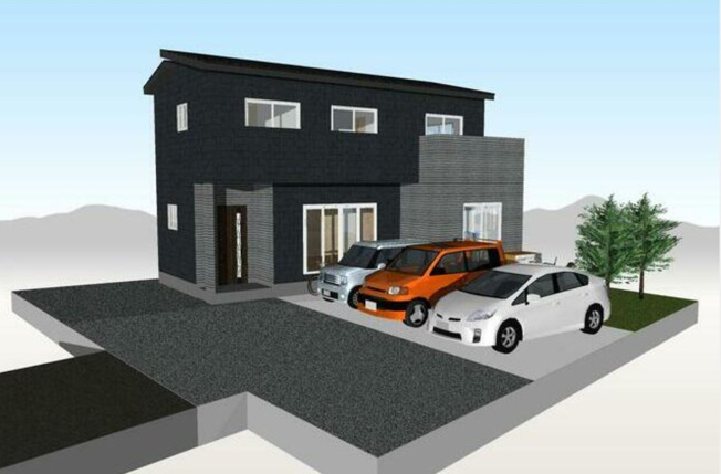 【外観パース】 | 高知県安芸市僧津　売土地