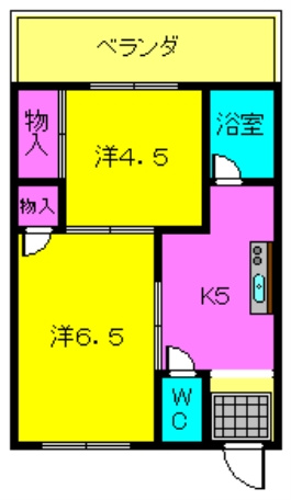 【間取り】 | 川畑荘