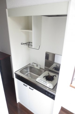 【キッチン】 | ハイツやすひろ | お料理しやすいキッチンです