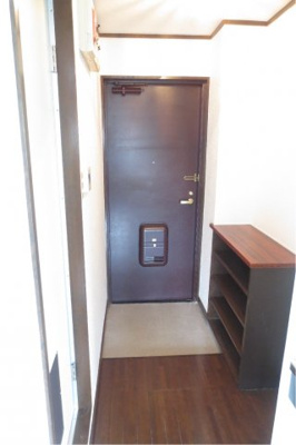 【玄関】 | ハイツやすひろ | 落ち着いた玄関です