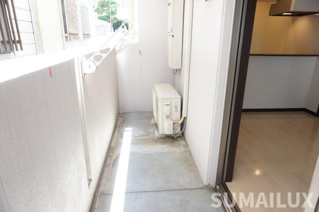 熊本市中央区南熊本１丁目の賃貸マンションのバルコニー